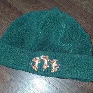 Vintage Disney Store Dark Green Hat with Tiger Embroidery